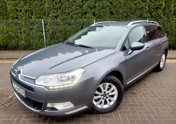 Citroen C5 cena 22500 przebieg: 204401, rok produkcji 2011 z Chodzież małe 232